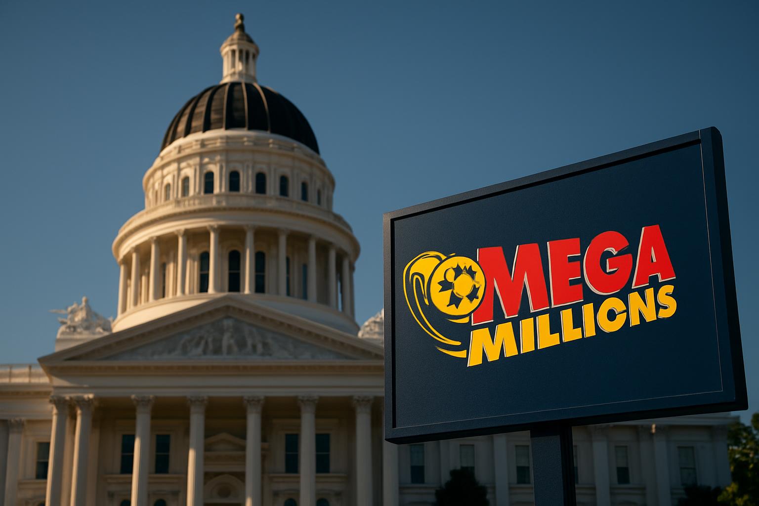 "Mega Millions jackpot swells to $576 million as no winner emerges" Thumbnail