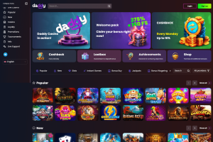 Daddy Casino Screenshot