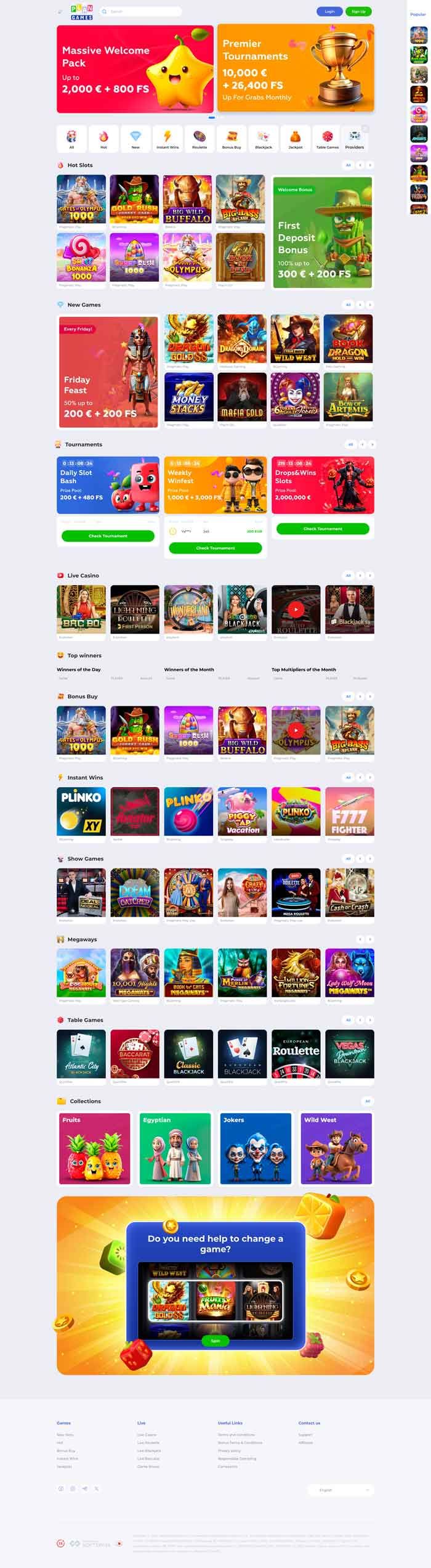 Plangames Casino Screenshot