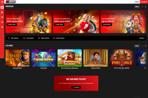 Captura de pantalla de 21.red Casino