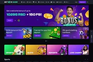 Captura de pantalla de BetOnGame Casino