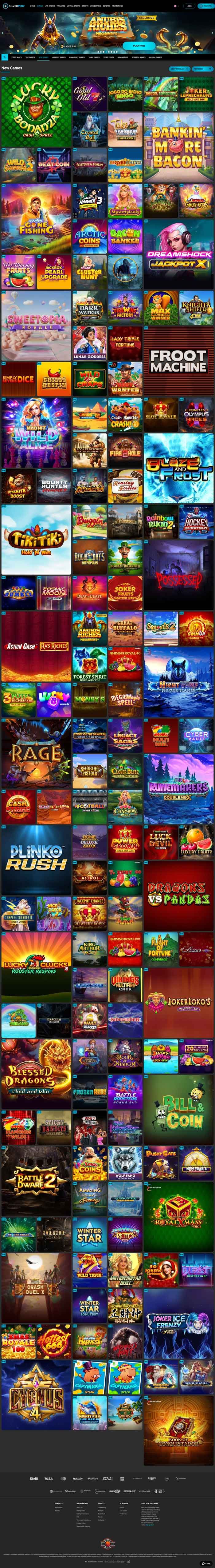 Captura de pantalla de Silverplay Casino