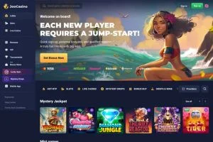 Captura de pantalla de Joo Casino