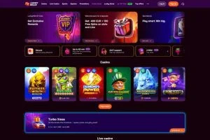 Captura de pantalla de LuckyHills Casino