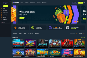 Captura de pantalla de Gama Casino