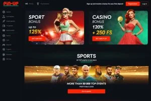 Captura de pantalla de Pin-up Casino