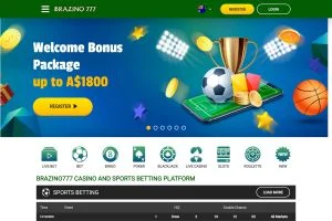 Captura de pantalla de Brazino777 Casino