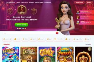 Captura de pantalla de Casino Infinity