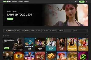 Captura de pantalla de WillBet Casino