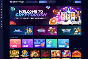 Captura de pantalla de Cryptorush Casino