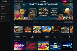 Zrzut ekranu Lukkly Casino
