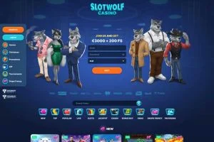 Zrzut ekranu Awarded SlotWolf Casino