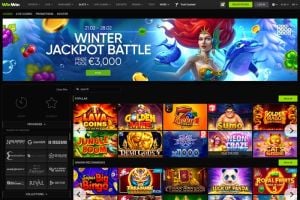 Zrzut ekranu Winwin Casino