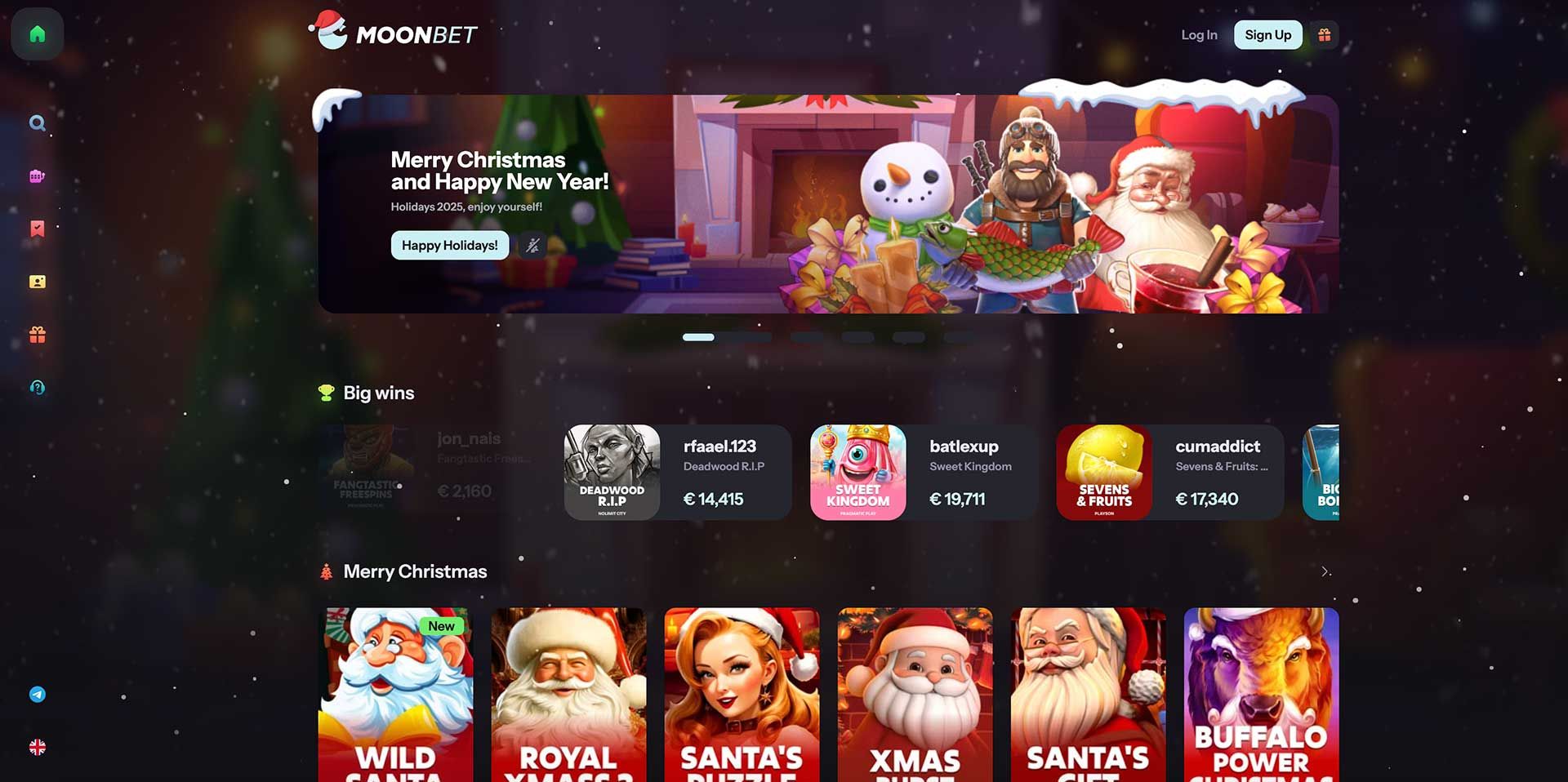 Zrzut ekranu MoonBet Casino