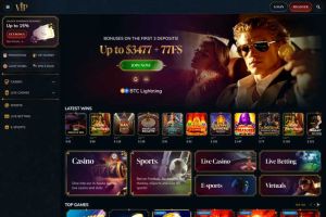 Zrzut ekranu VipCasino