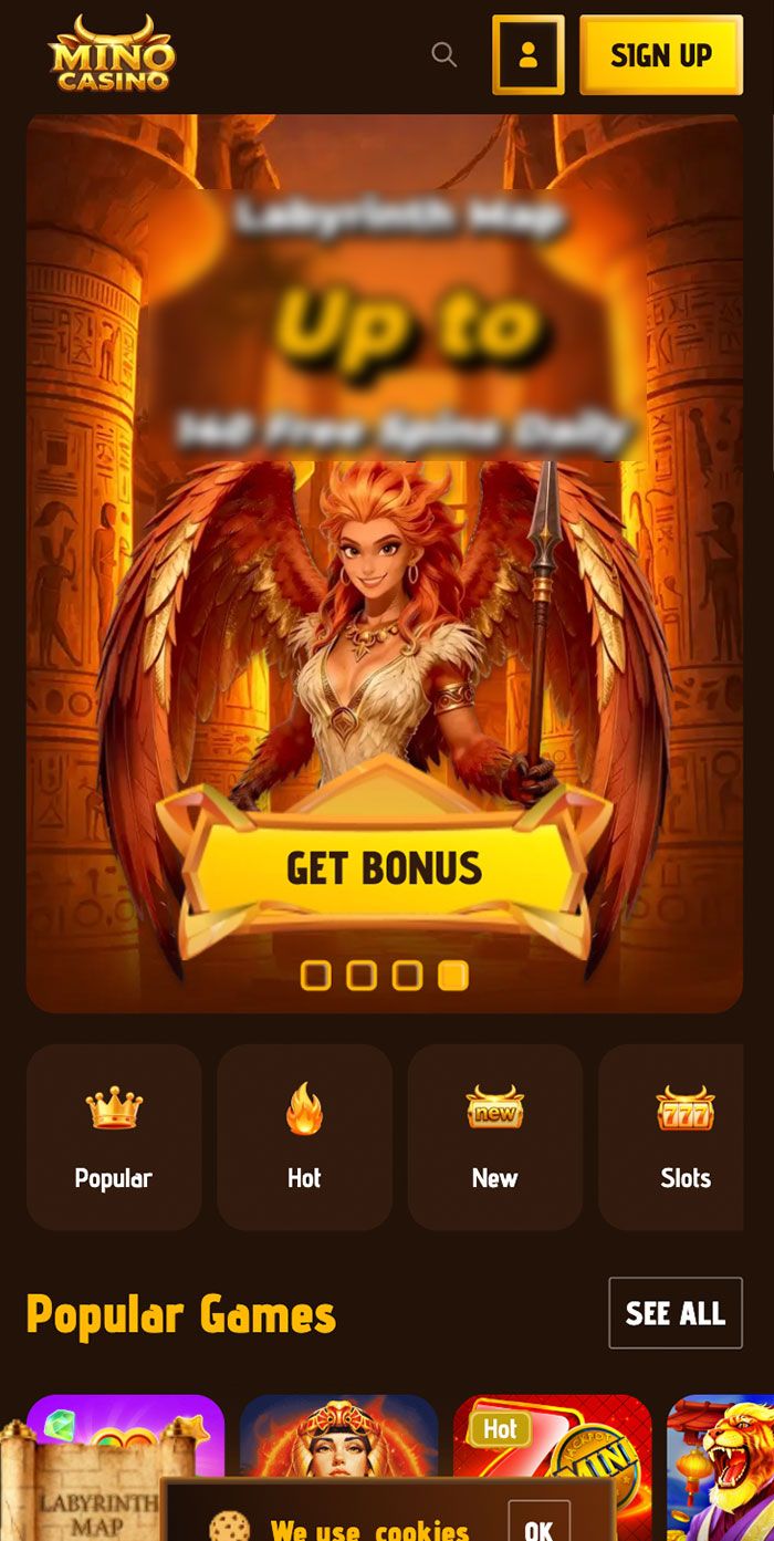 Zrzut ekranu New Mino Casino