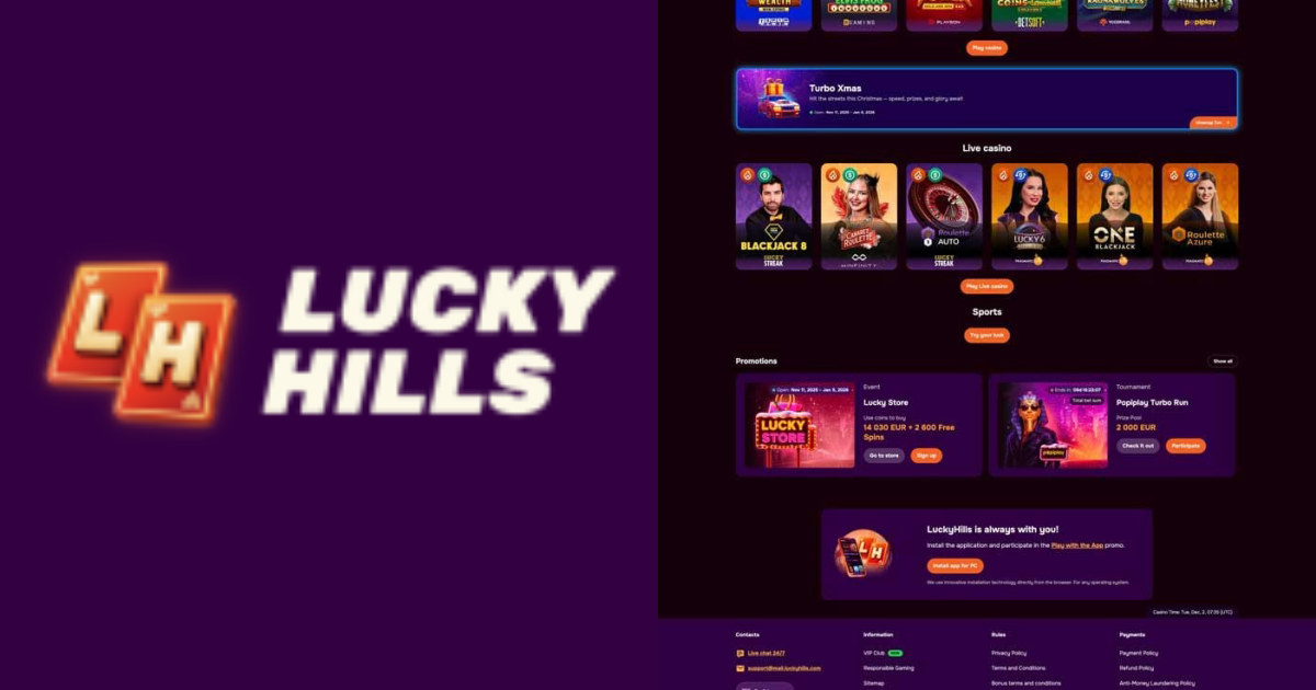 LuckyHills Casino vs Bizzo Casino: Comparación para Jugadores en España