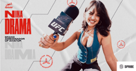 SPRIBE begrüßt stolz die UFC-Interviewerin Nina Drama als seine neueste Markenbotschafterin. - Casino News Thumbnail