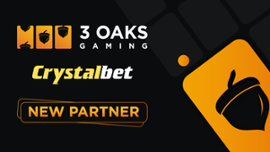 3 Oaks Gaming Partners with CrystalBet to Expand in Georgia - Casino News Thumbnail