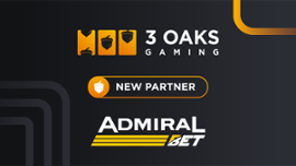 3 Oaks Gaming Boosts Presence in Italy Through Partnership with AdmiralBet - Casino News Thumbnail