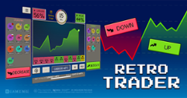 BGaming welcomes you to challenge the stock market with their Retro Trader game. - Casino News Thumbnail