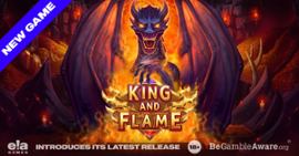 ELA Games tells of dragons and sorcery in King and Flame slot - Casino News Thumbnail