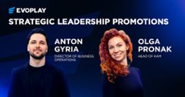 Evoplay Strengthens Leadership Team with Two New Appointments - Casino News Thumbnail