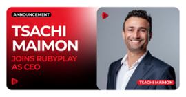 RubyPlay proudly welcomes Tsachi Maimon as its new CEO. - Casino News Thumbnail