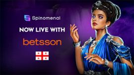 Spinomenal Expands Partnership with Betsson in Georgia - Casino News Thumbnail