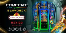 Zitro introduces the CONCEPT cabinet to MonteCarlo Casino in Mexico. - Casino News Thumbnail