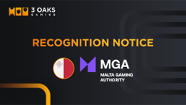 3 Oaks Gaming obtiene triunfalmente una codiciada licencia de la autoridad de juego de Malta. - Casino News Thumbnail