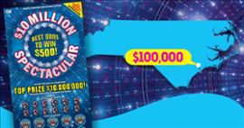 Un jugador de lotería de Carolina del Norte transforma milagrosamente $50 en un emocionante premio de $100,000. - Casino News Thumbnail
