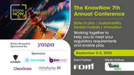 La settima conferenza annuale KnowNow è prevista per il 3 e 4 settembre. - Casino News Thumbnail