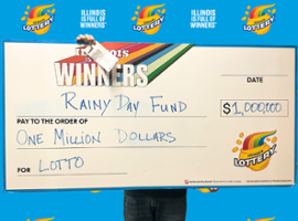 Un individuo anonimo dell'Illinois ha trasformato un biglietto della lotteria da 10 dollari in un premio che gli ha cambiato la vita: 1 milione di dollari. - Casino News Thumbnail