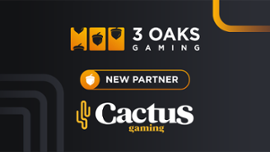 3 Oaks Gaming wkracza na rynek Ameryki Łacińskiej dzięki partnerstwu z Cactus Gaming. - Casino News Thumbnail