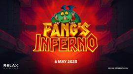 Apague as chamas ardentes no jogo de caça-níqueis Fang's Inferno da Relax Gaming.