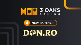 3 Oaks Gaming își extinde prezența în România prin parteneriatul cu Don.ro. - Casino News Thumbnail