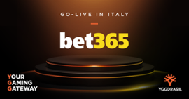 Yggdrasil își consolidează prezența în Italia prin parteneriatul său cu bet365.